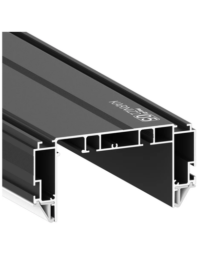 Профиль FLEXY  IZI KARNIZ2 05/ 3.2м (Чёрный)